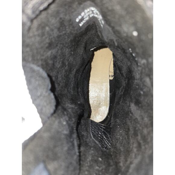 FRYE Womens Veronica Short Black Leather Pull-On Slouchy Boots Western US 6.5 B - Picture 16 of 16